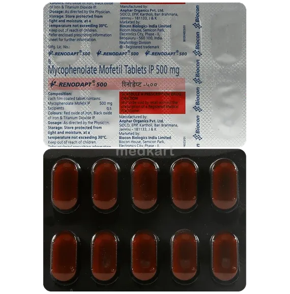 renodapt tablet 10's